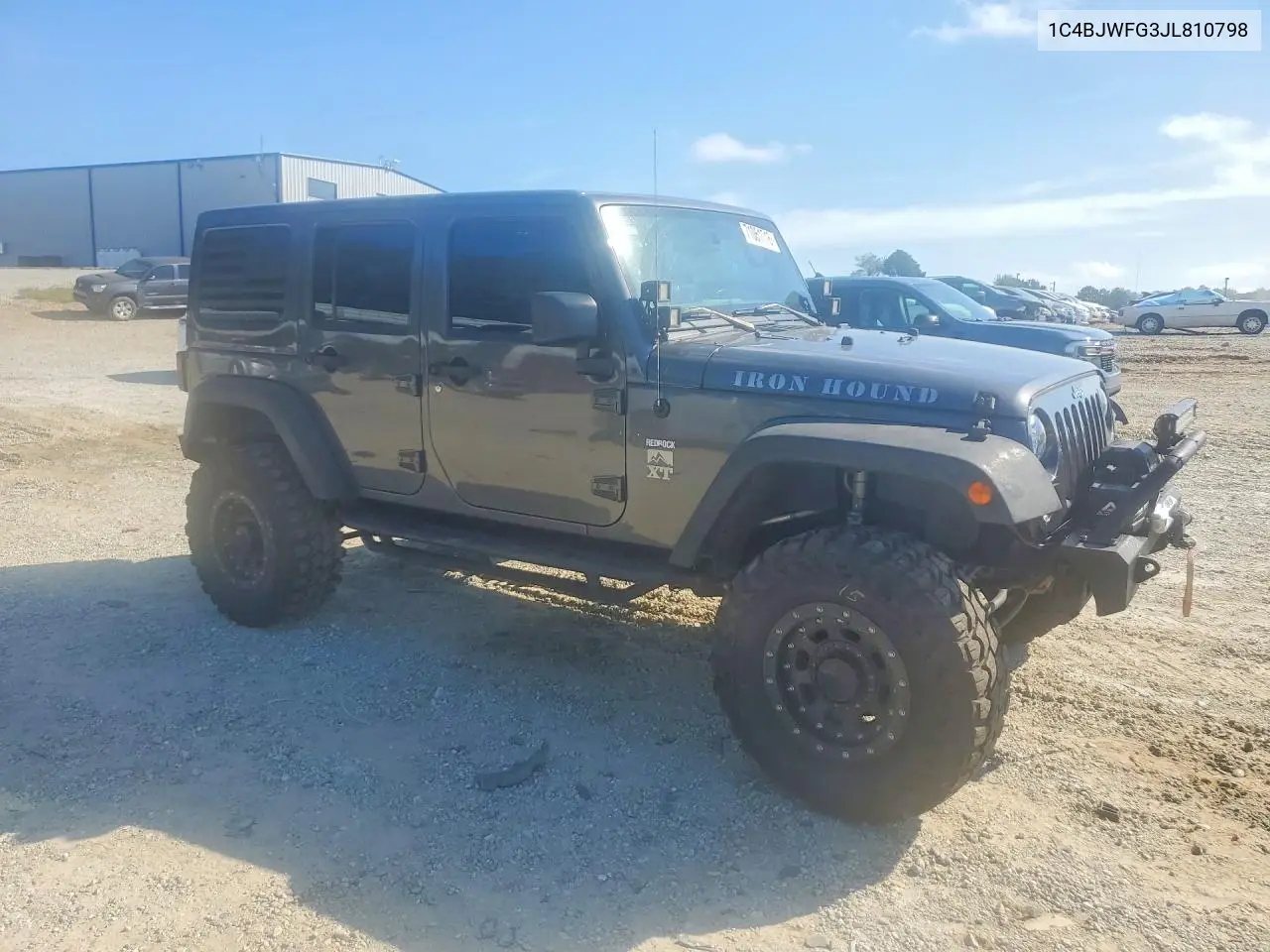 2018 JEEP WRANGLER VIN 1C4BJWFG3JL810798 — фото 4