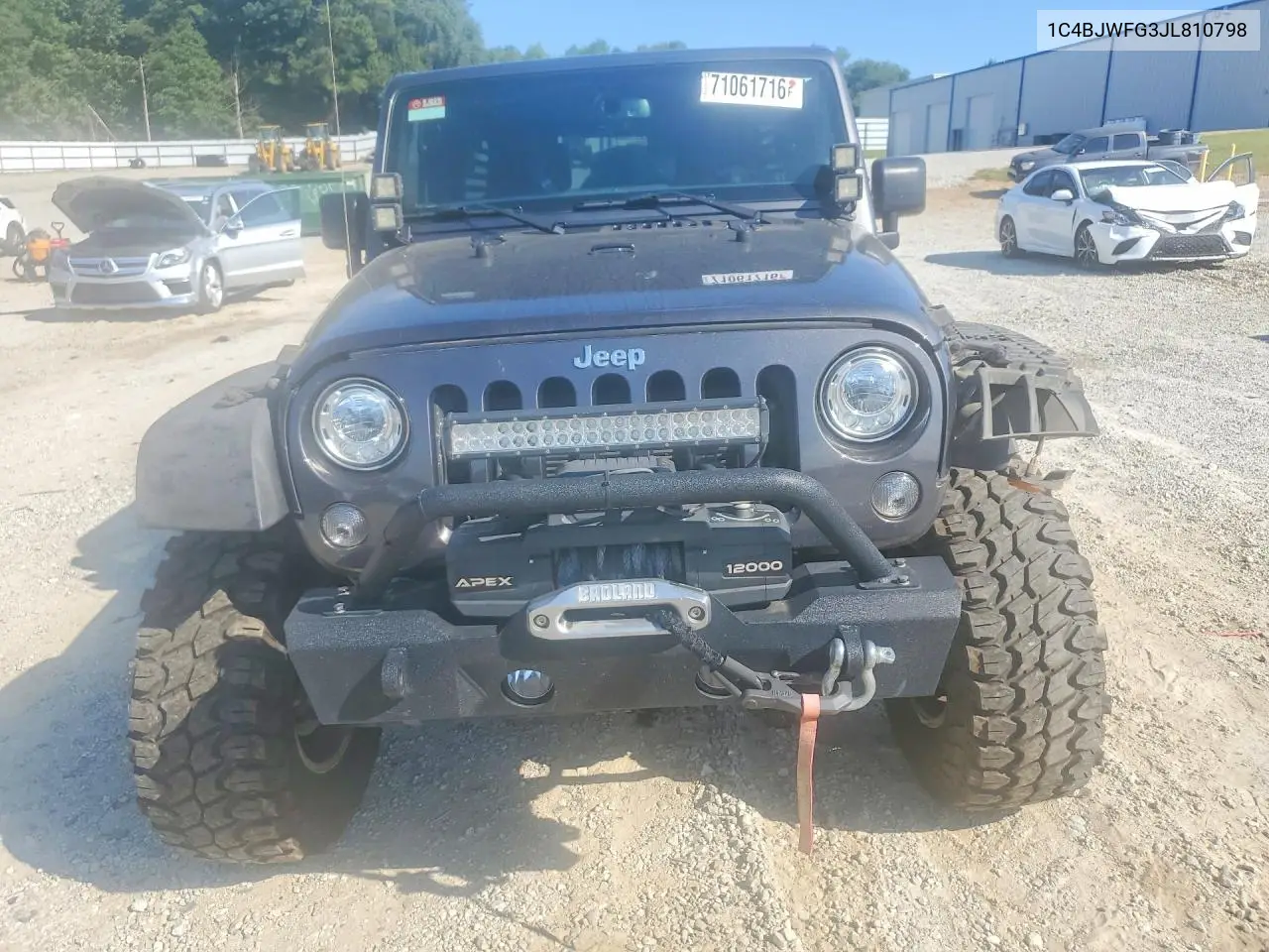 2018 JEEP WRANGLER VIN 1C4BJWFG3JL810798 — фото 5