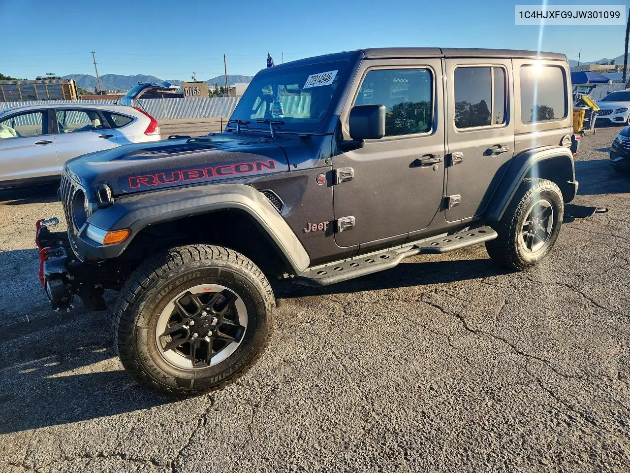 JEEP WRANGLER 2018, VIN 1C4HJXFG9JW301099