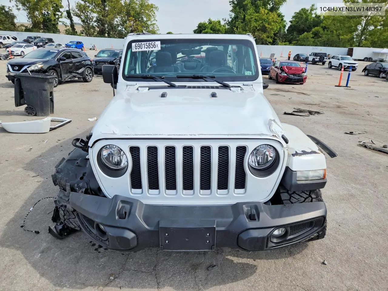 2020 JEEP WRANGLER VIN 1C4HJXEN3LW148397 — фото 5
