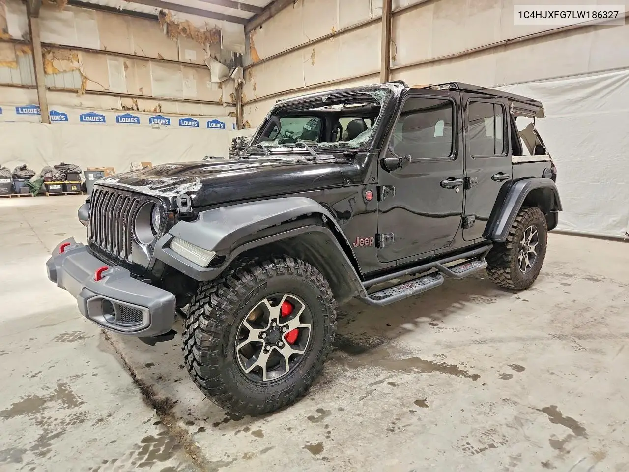 JEEP WRANGLER 2020, VIN 1C4HJXFG7LW186327