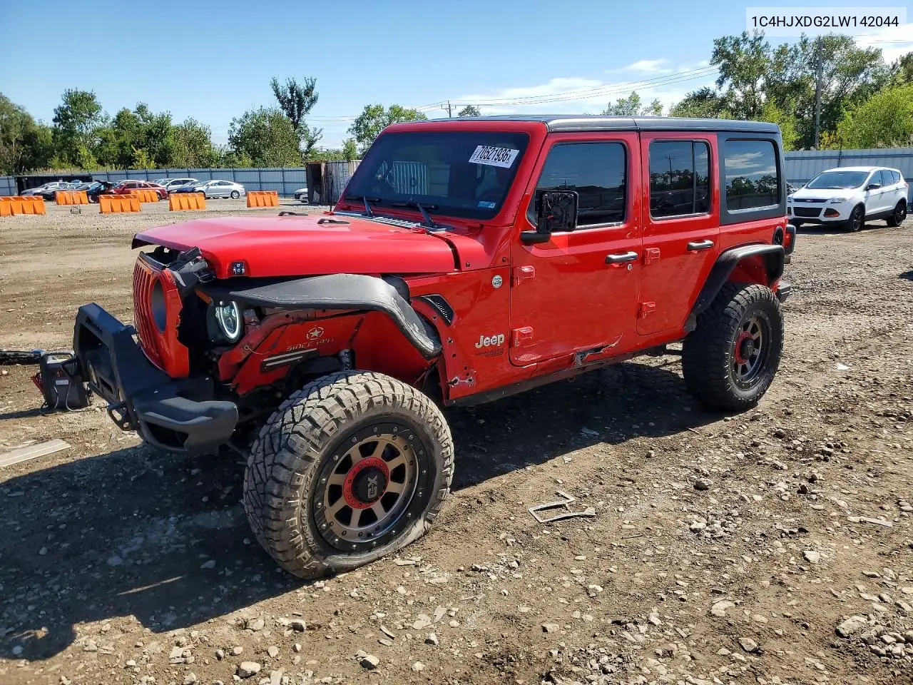 JEEP WRANGLER 2020, VIN 1C4HJXDG2LW142044
