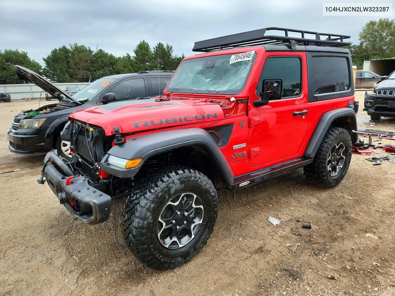 JEEP WRANGLER 2020, VIN 1C4HJXCN2LW323287