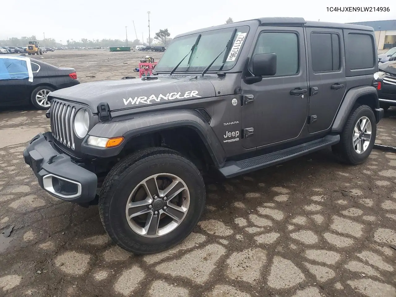 JEEP WRANGLER 2020, VIN 1C4HJXEN9LW214936