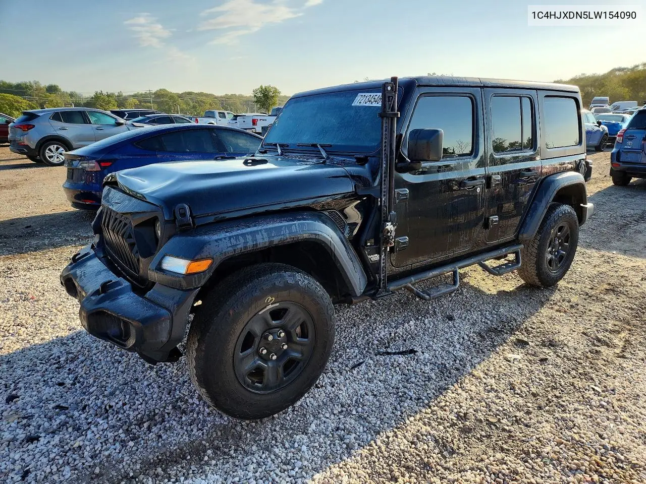 JEEP WRANGLER 2020, VIN 1C4HJXDN5LW154090