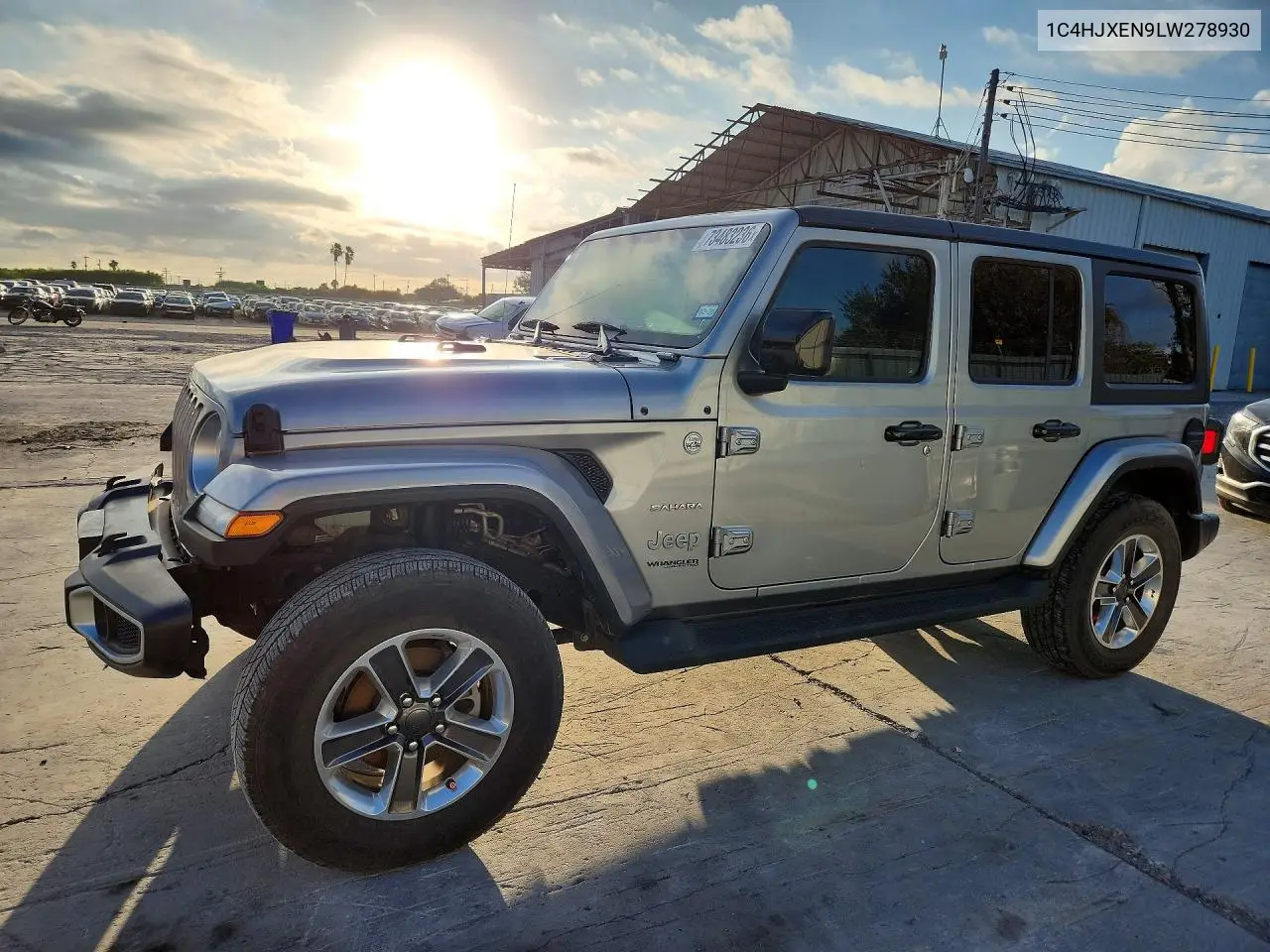JEEP WRANGLER 2020, VIN 1C4HJXEN9LW278930