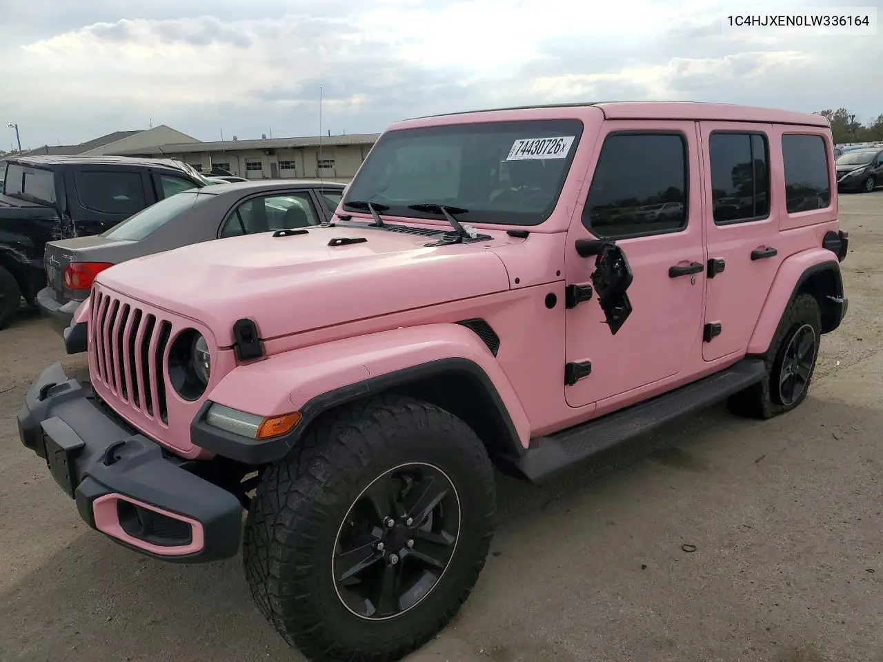 JEEP WRANGLER 2020, VIN 1C4HJXEN0LW336164