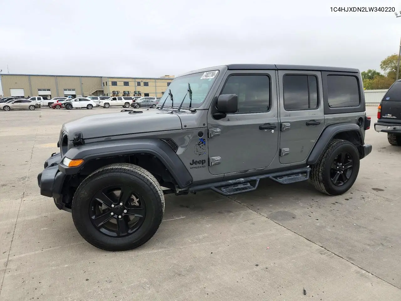 JEEP WRANGLER 2020, VIN 1C4HJXDN2LW340220