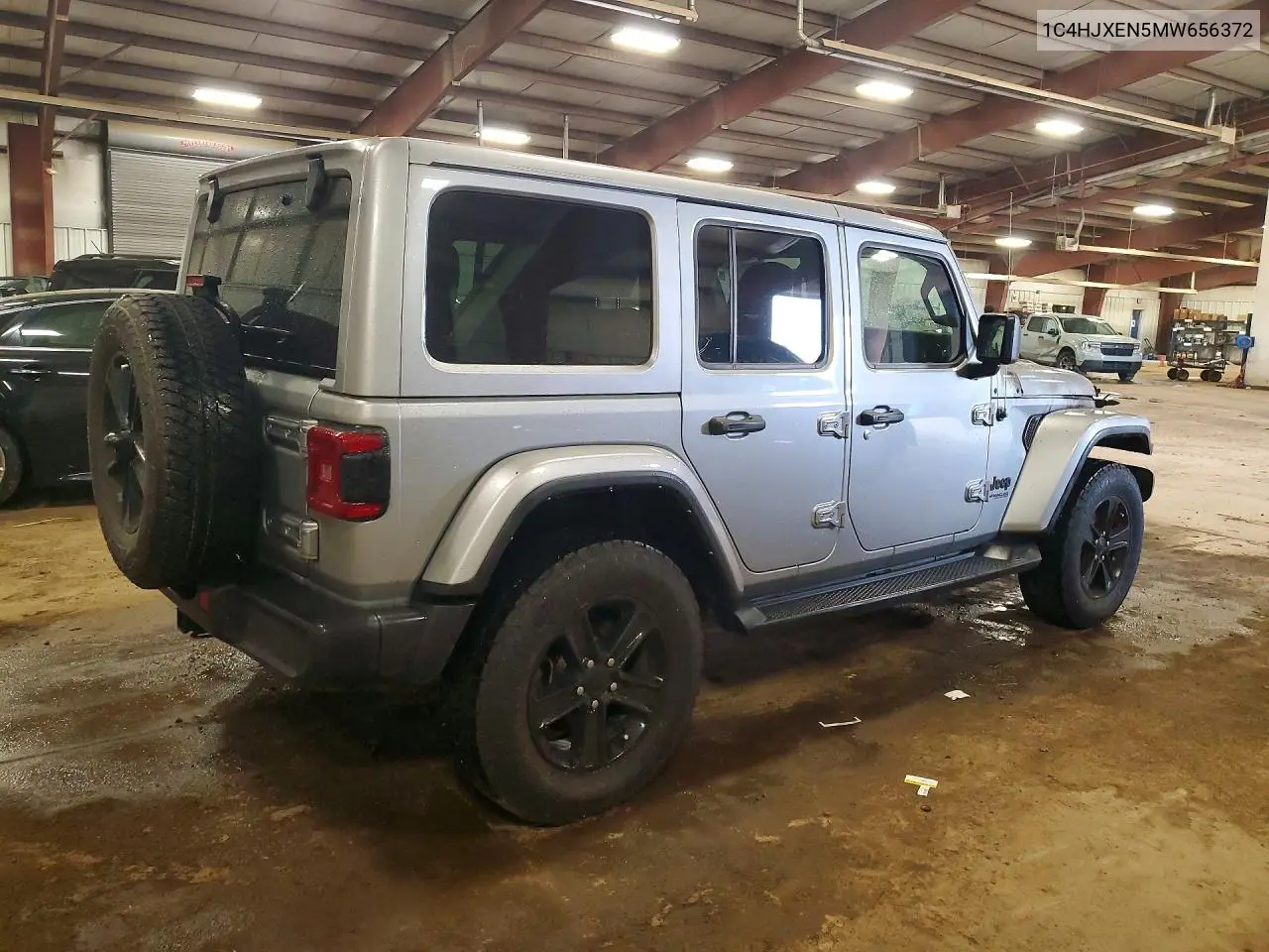 2021 JEEP WRANGLER VIN 1C4HJXEN5MW656372 — фото 3