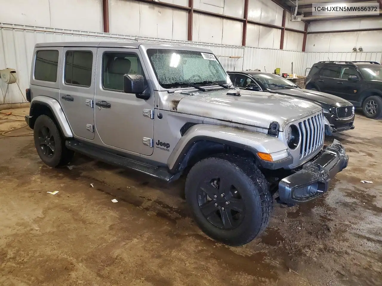 2021 JEEP WRANGLER VIN 1C4HJXEN5MW656372 — фото 4