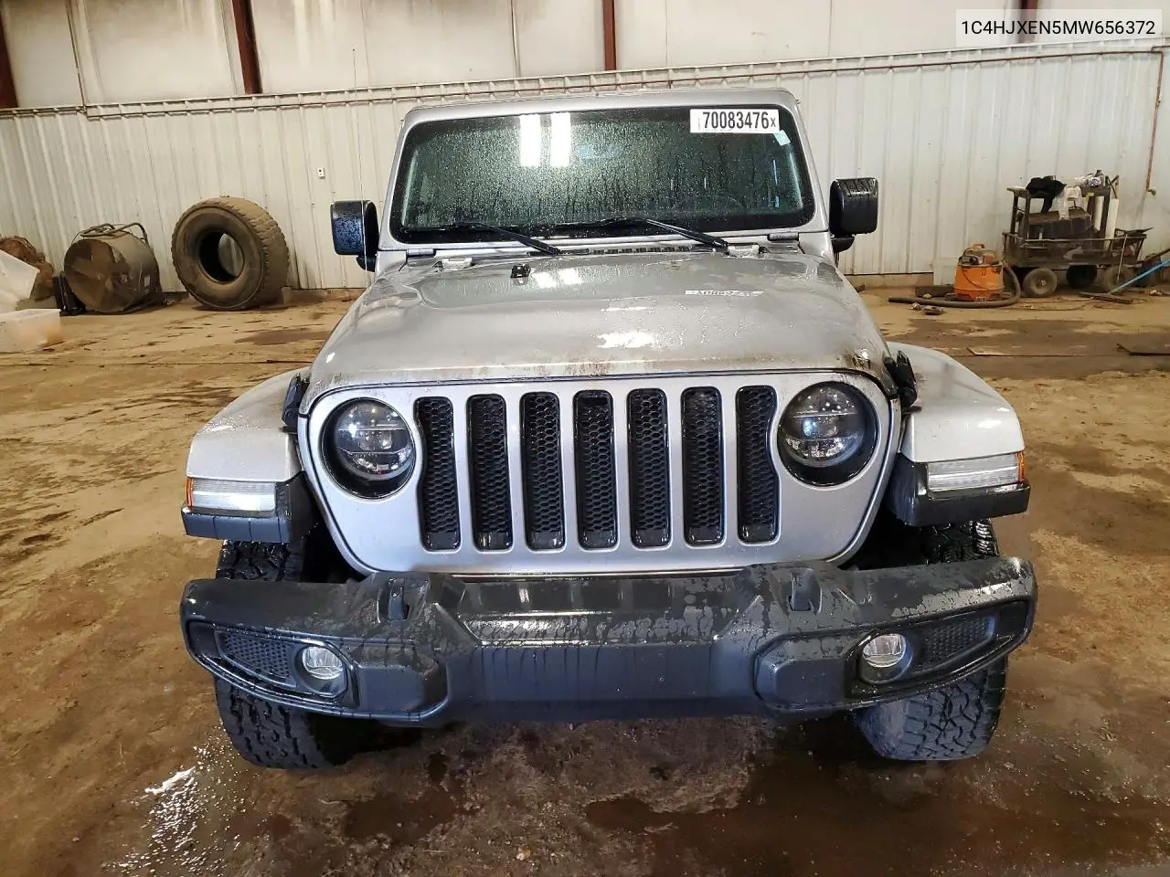 2021 JEEP WRANGLER VIN 1C4HJXEN5MW656372 — фото 5