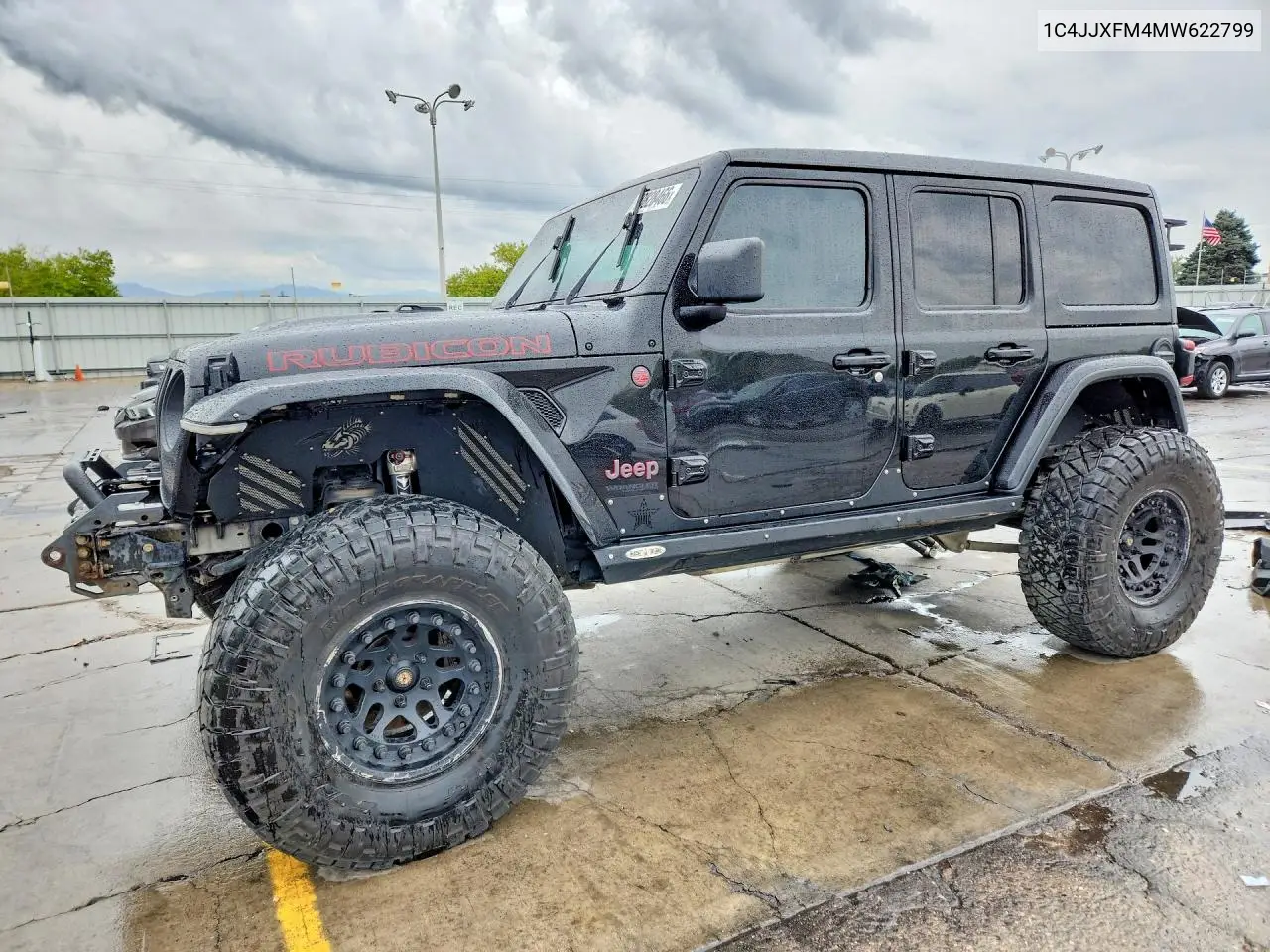 JEEP WRANGLER 2021, VIN 1C4JJXFM4MW622799