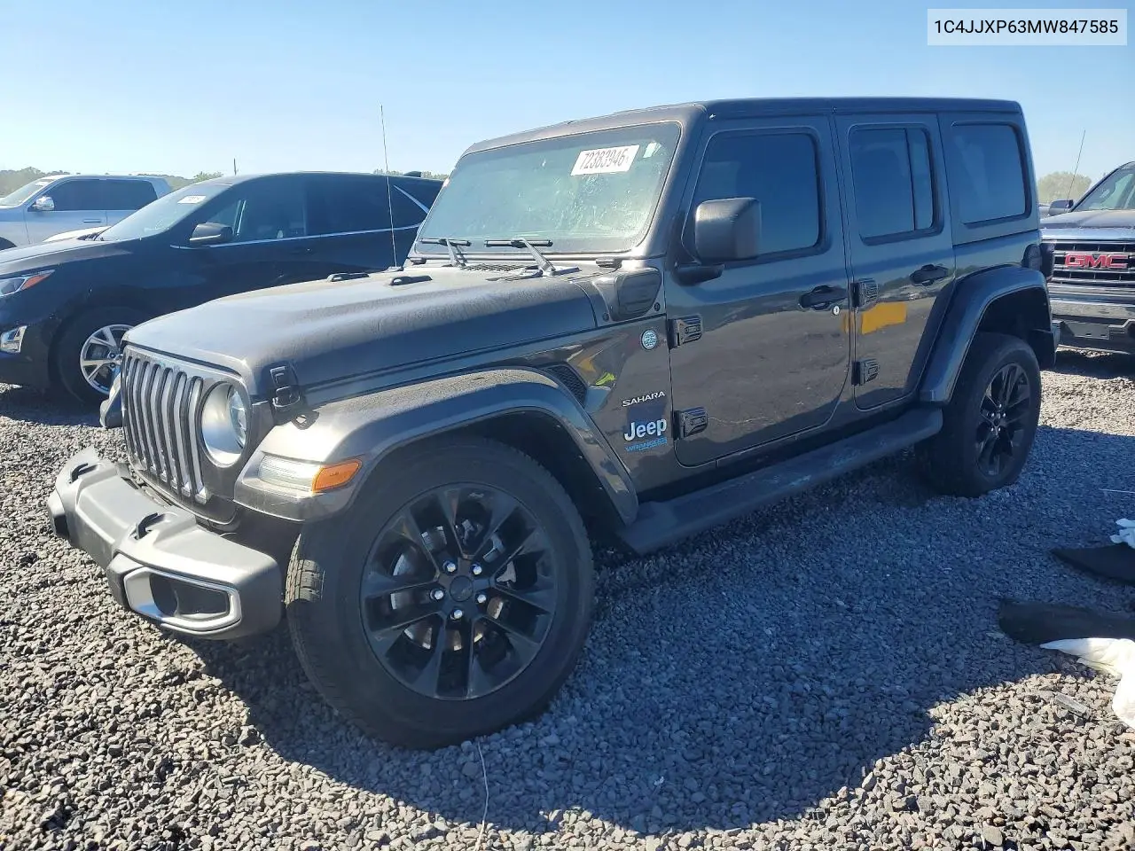 JEEP WRANGLER 2021, VIN 1C4JJXP63MW847585