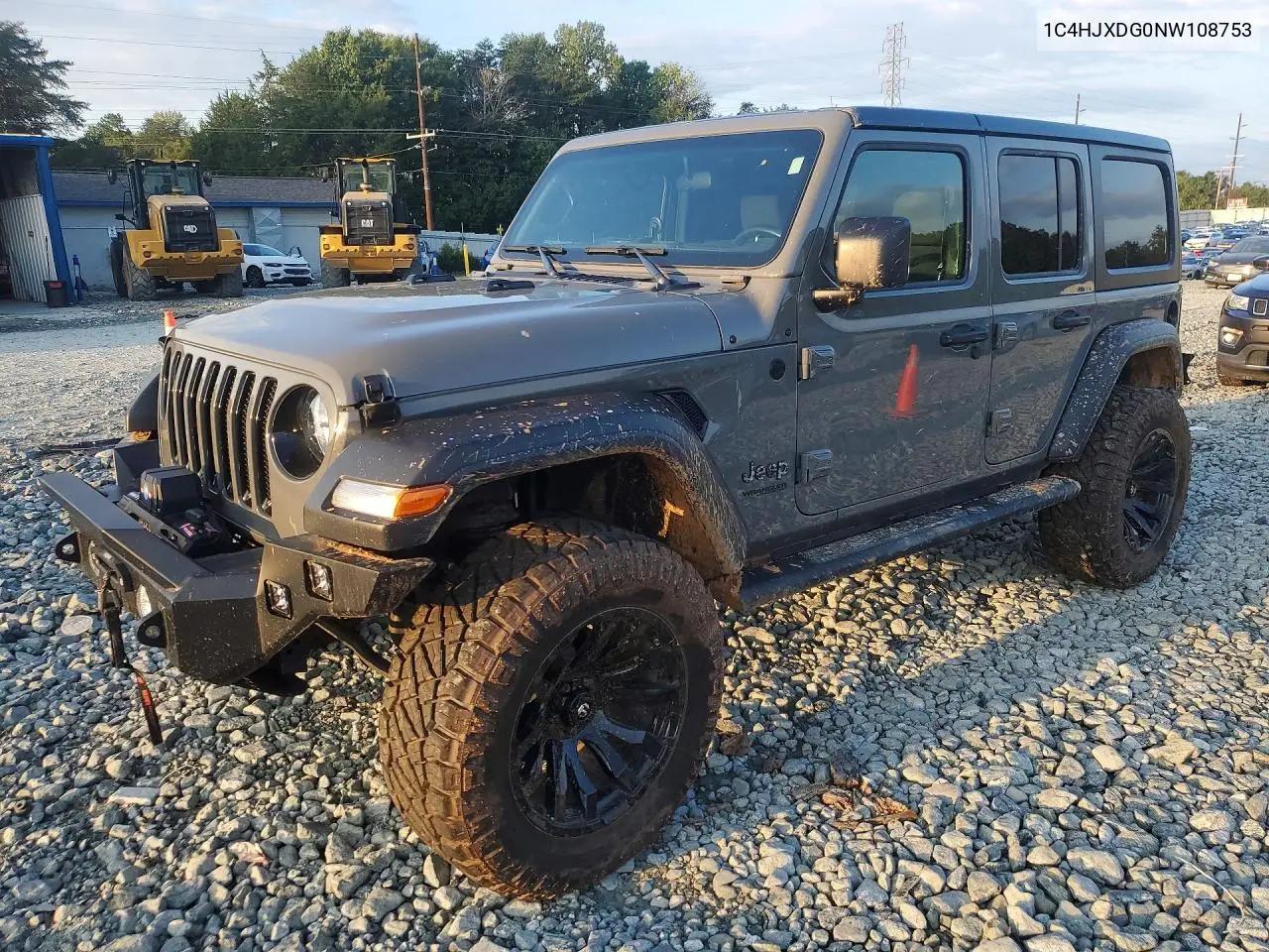 JEEP WRANGLER 2022, VIN 1C4HJXDG0NW108753