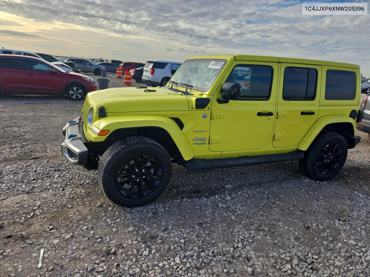 JEEP WRANGLER 2022, VIN 1C4JJXP6XNW205396