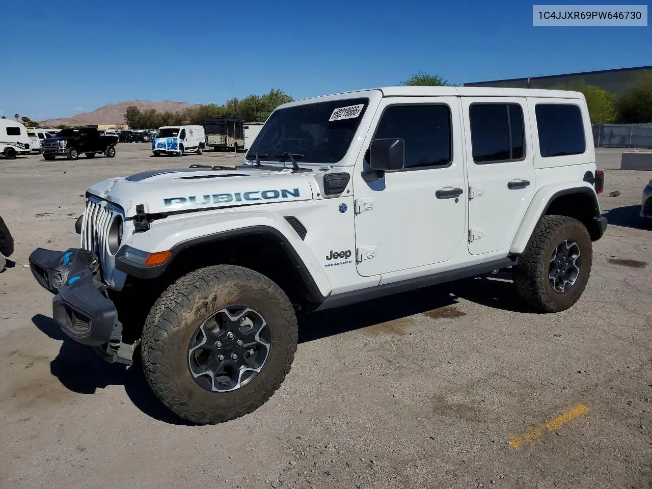 JEEP WRANGLER 2023, VIN 1C4JJXR69PW646730