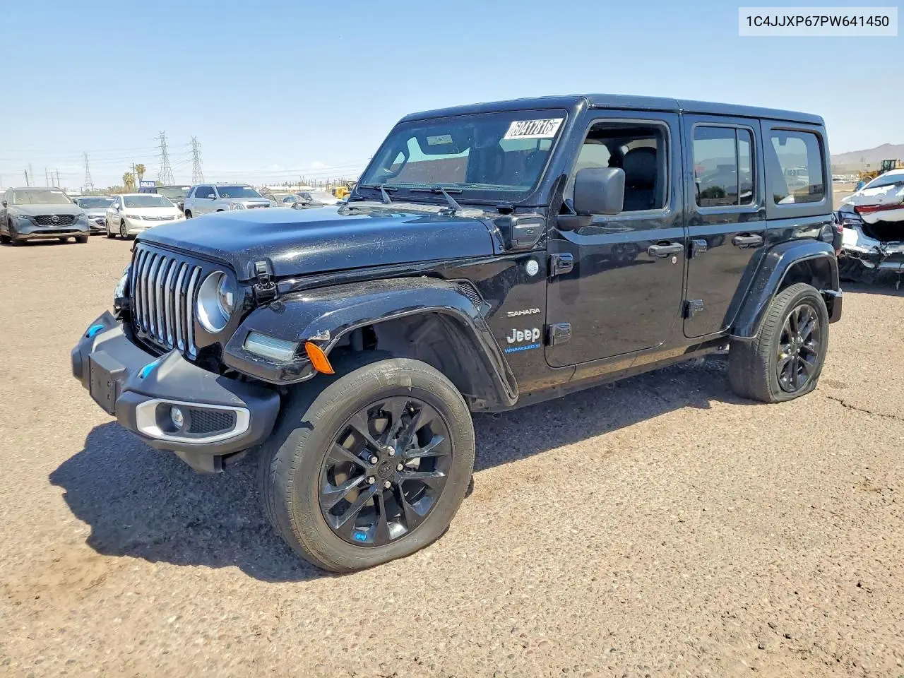 JEEP WRANGLER 2023, VIN 1C4JJXP67PW641450