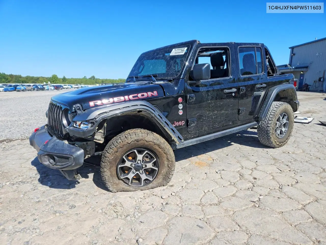 JEEP WRANGLER 2023, VIN 1C4HJXFN4PW511603