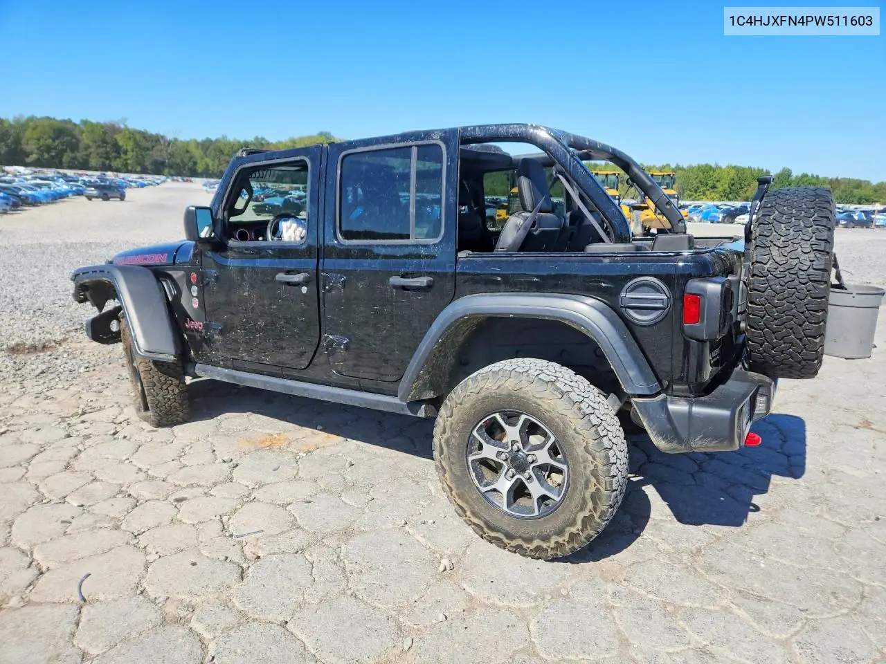2023 JEEP WRANGLER VIN 1C4HJXFN4PW511603 — фото 2