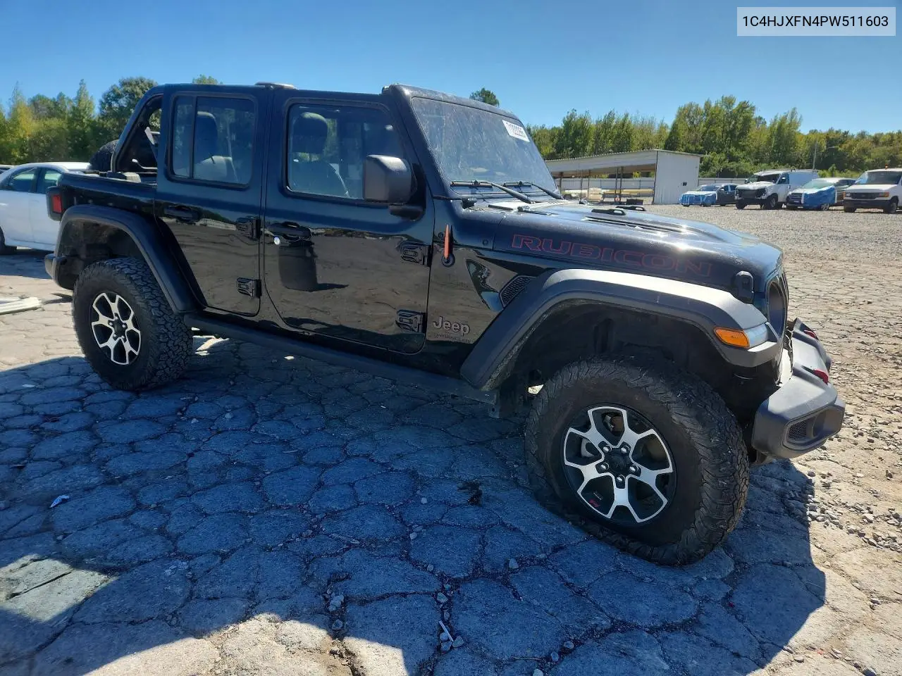 2023 JEEP WRANGLER VIN 1C4HJXFN4PW511603 — фото 4