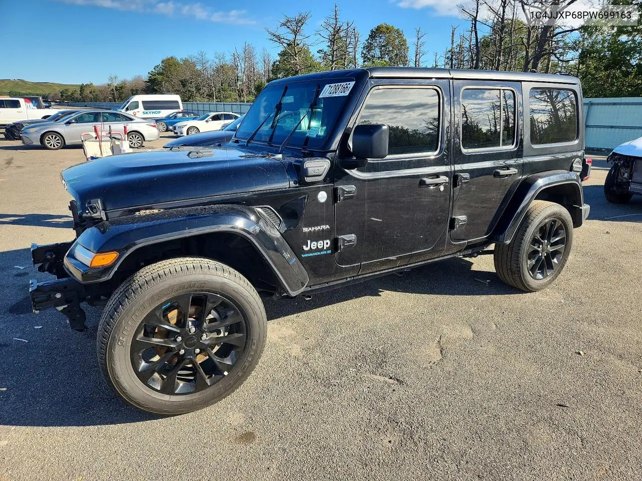 JEEP WRANGLER 2023, VIN 1C4JJXP68PW699163