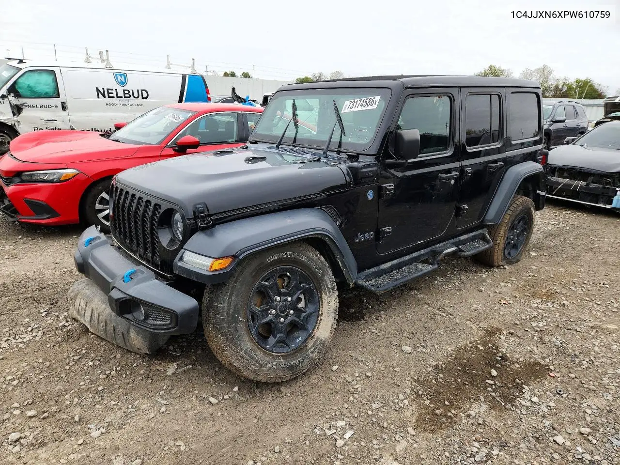 JEEP WRANGLER 2023, VIN 1C4JJXN6XPW610759