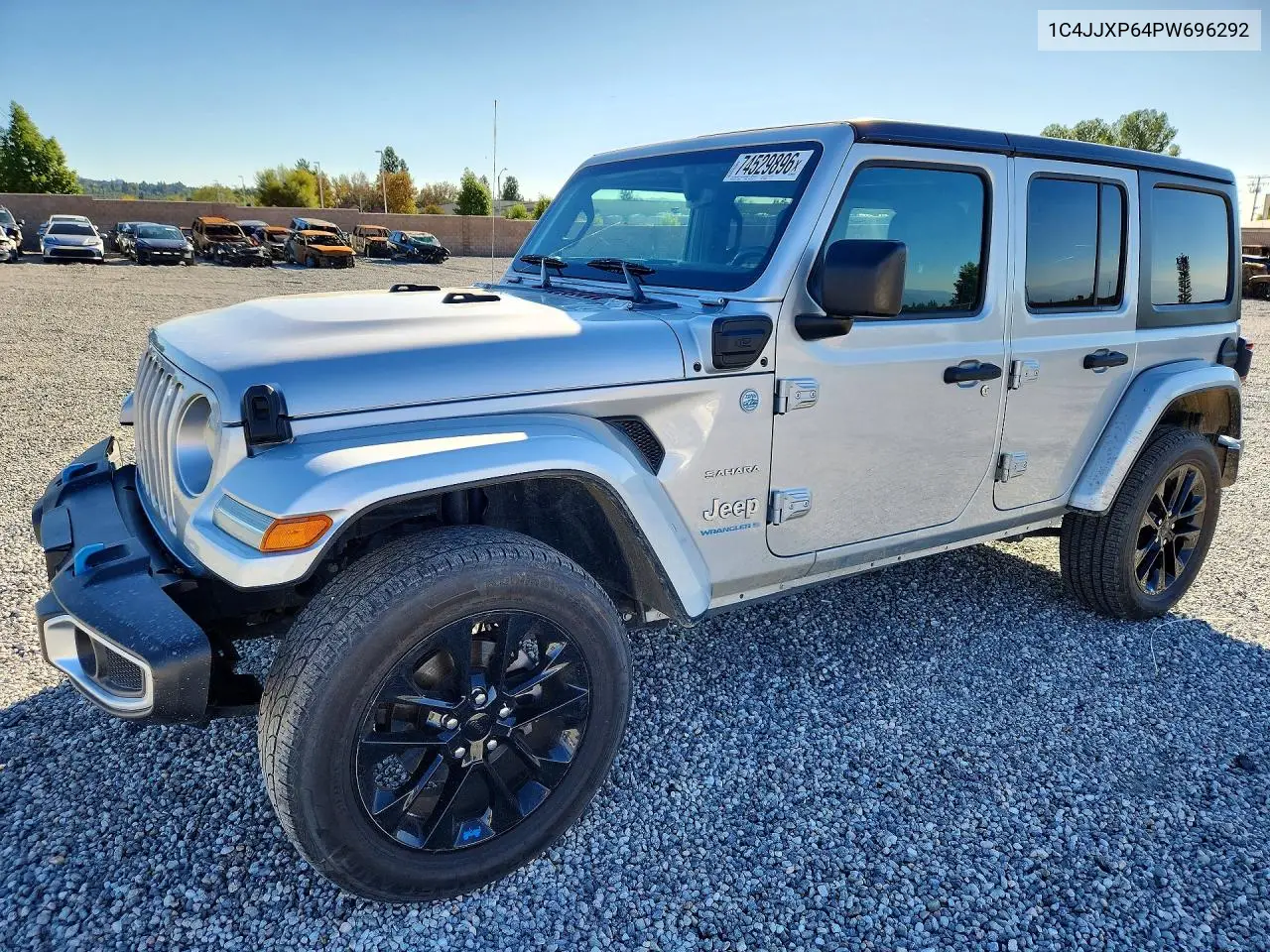 JEEP WRANGLER 2023, VIN 1C4JJXP64PW696292