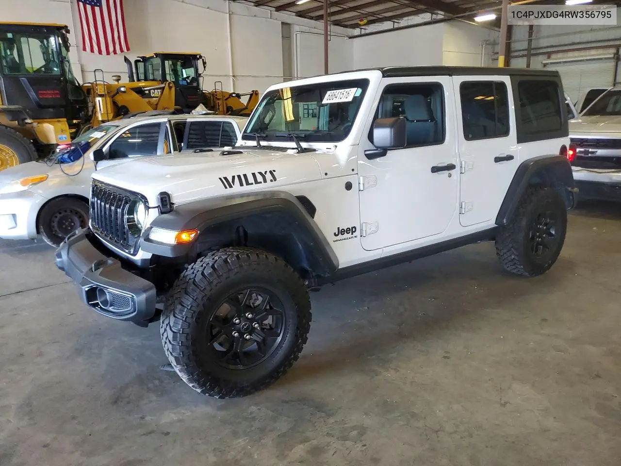 JEEP WRANGLER 2024, VIN 1C4PJXDG4RW356795
