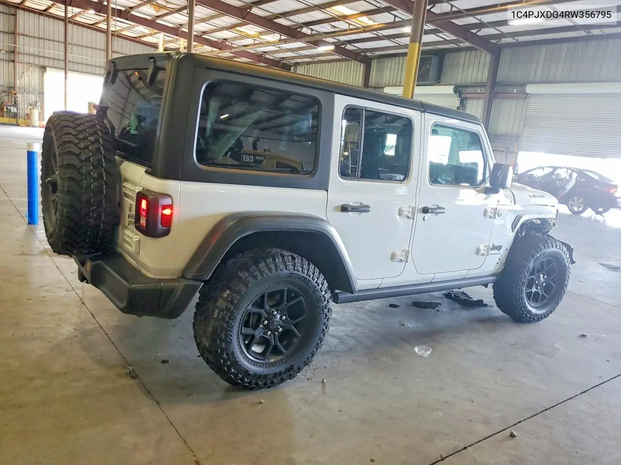 2024 JEEP WRANGLER VIN 1C4PJXDG4RW356795 — фото 3