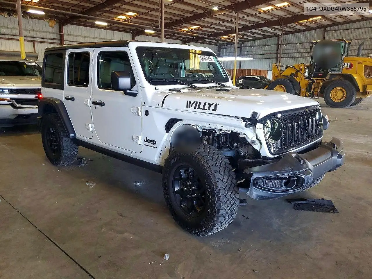 2024 JEEP WRANGLER VIN 1C4PJXDG4RW356795 — фото 4