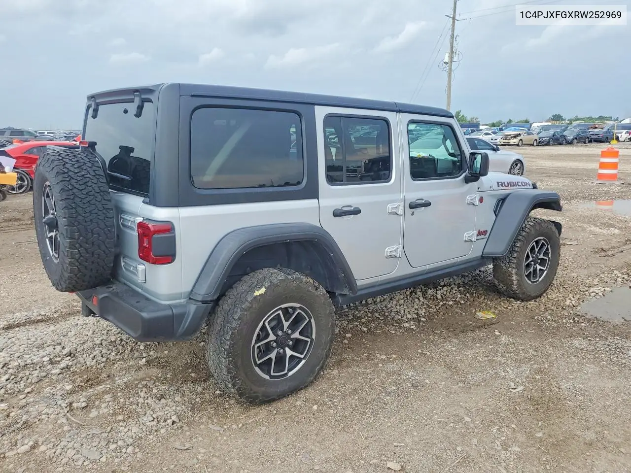 2024 JEEP WRANGLER VIN 1C4PJXFGXRW252969 — фото 3