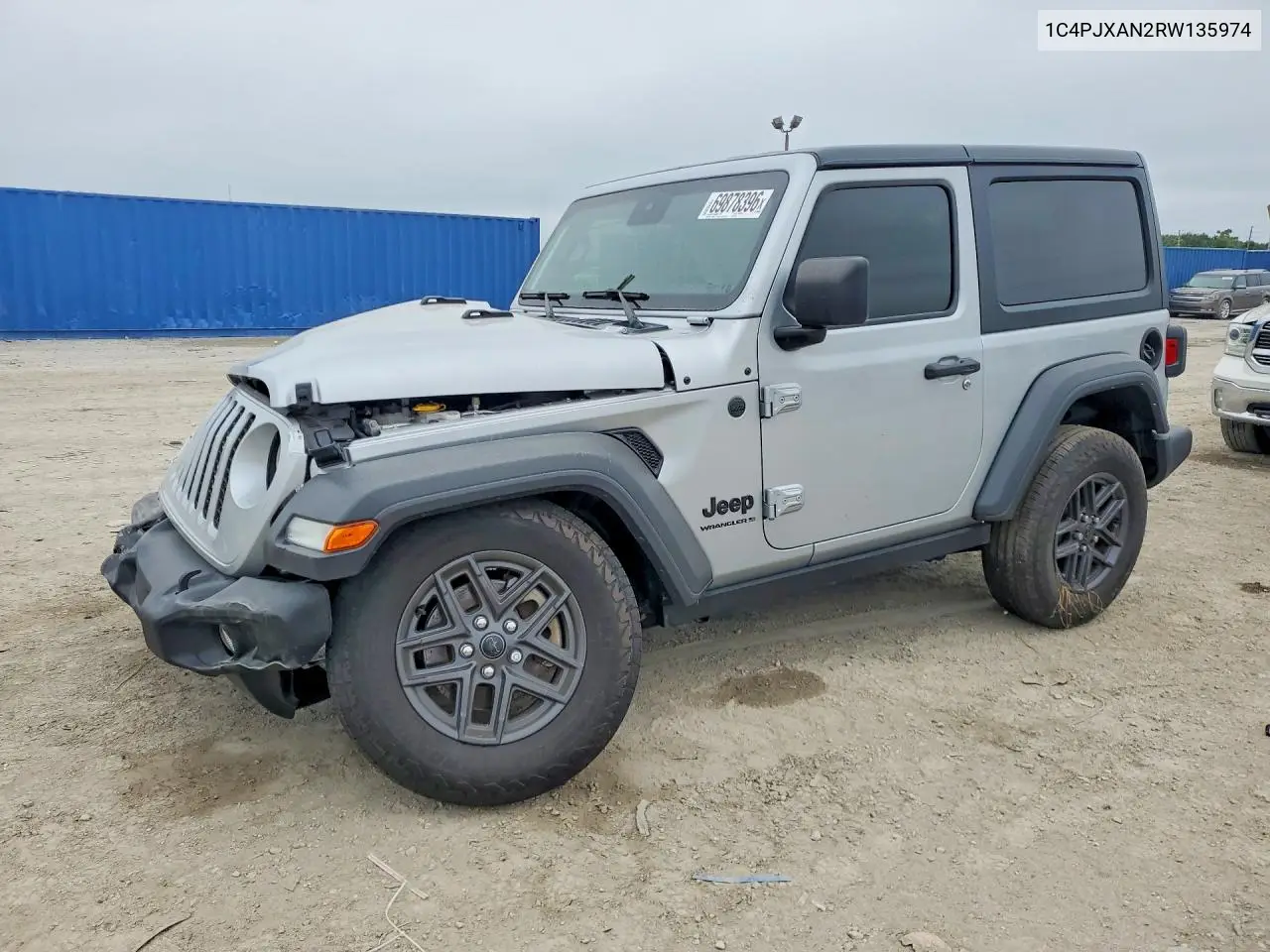 JEEP WRANGLER 2024, VIN 1C4PJXAN2RW135974