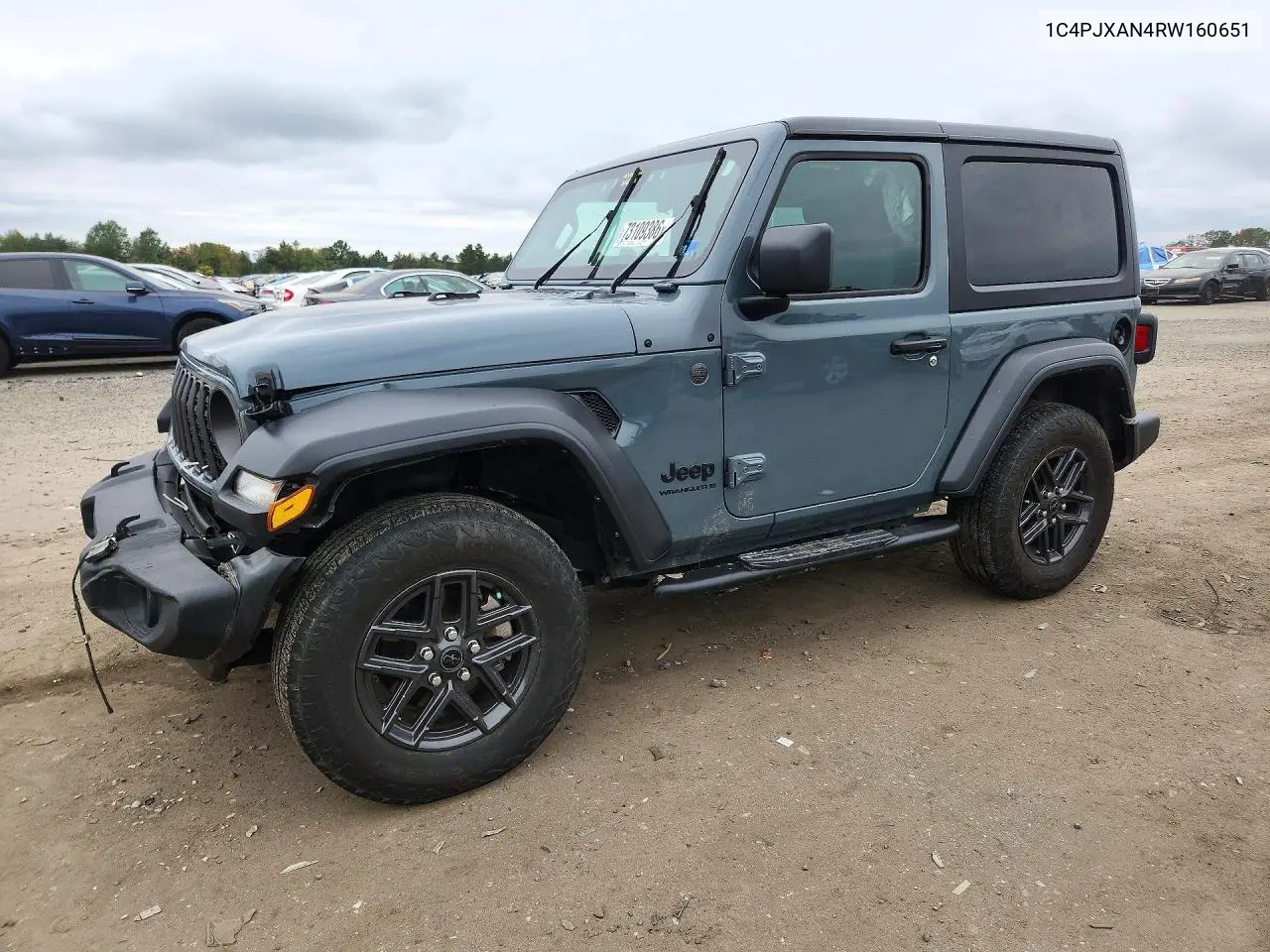 JEEP WRANGLER 2024, VIN 1C4PJXAN4RW160651