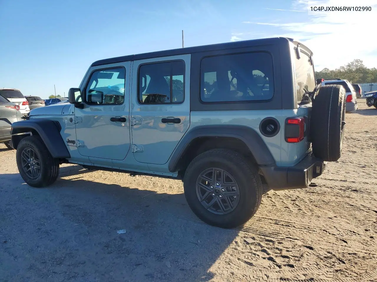 2024 JEEP WRANGLER VIN 1C4PJXDN6RW102990 — фото 2