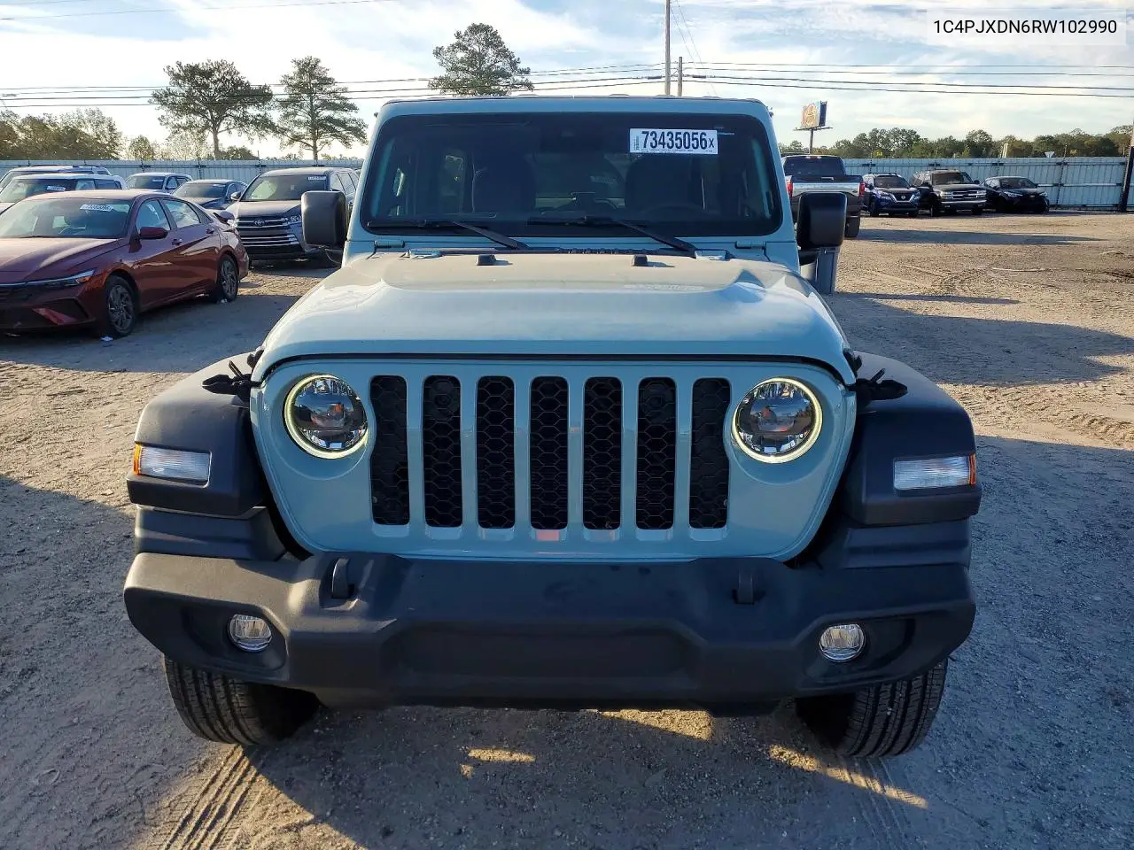 2024 JEEP WRANGLER VIN 1C4PJXDN6RW102990 — фото 5