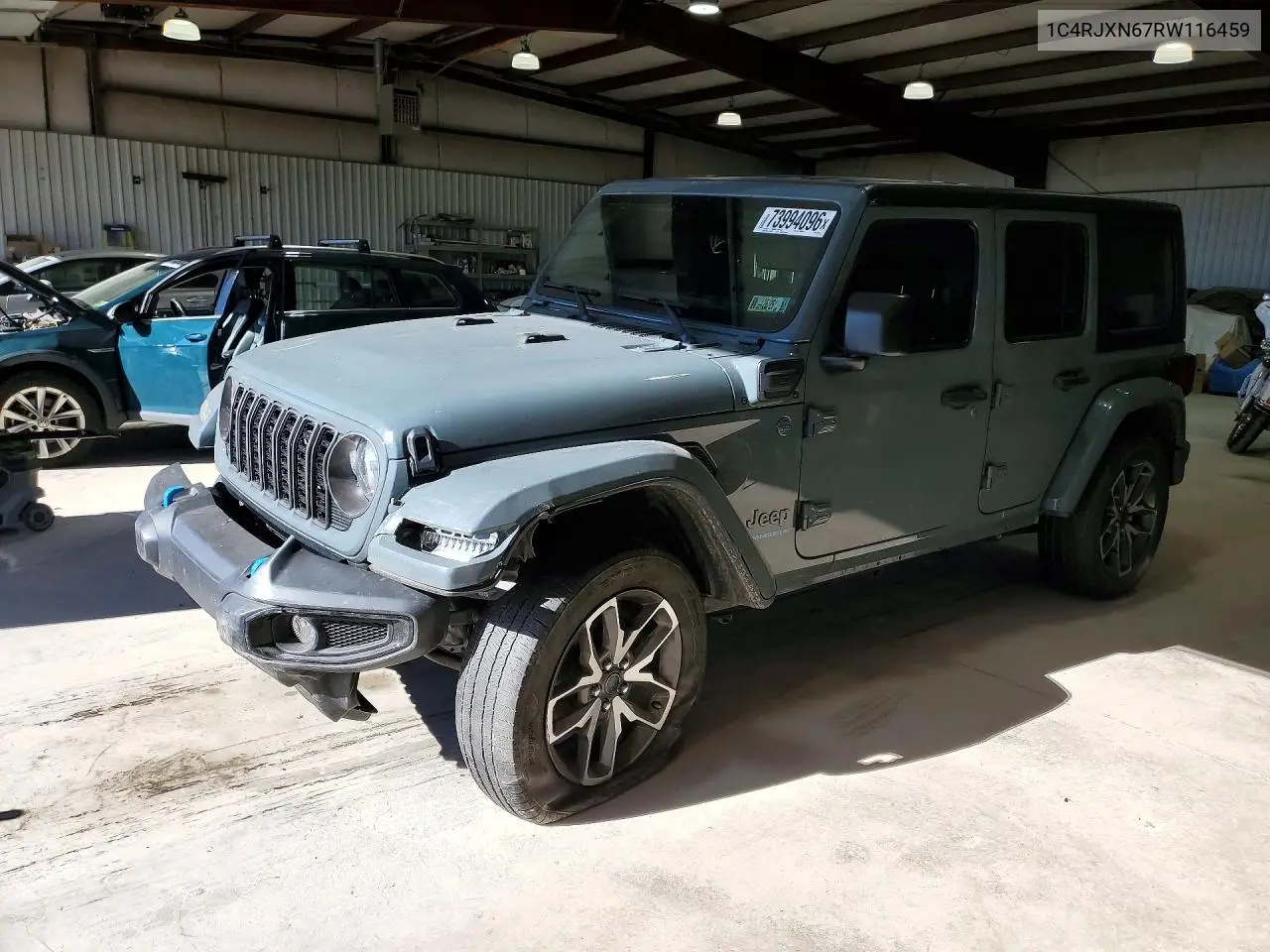 JEEP WRANGLER 2024, VIN 1C4RJXN67RW116459