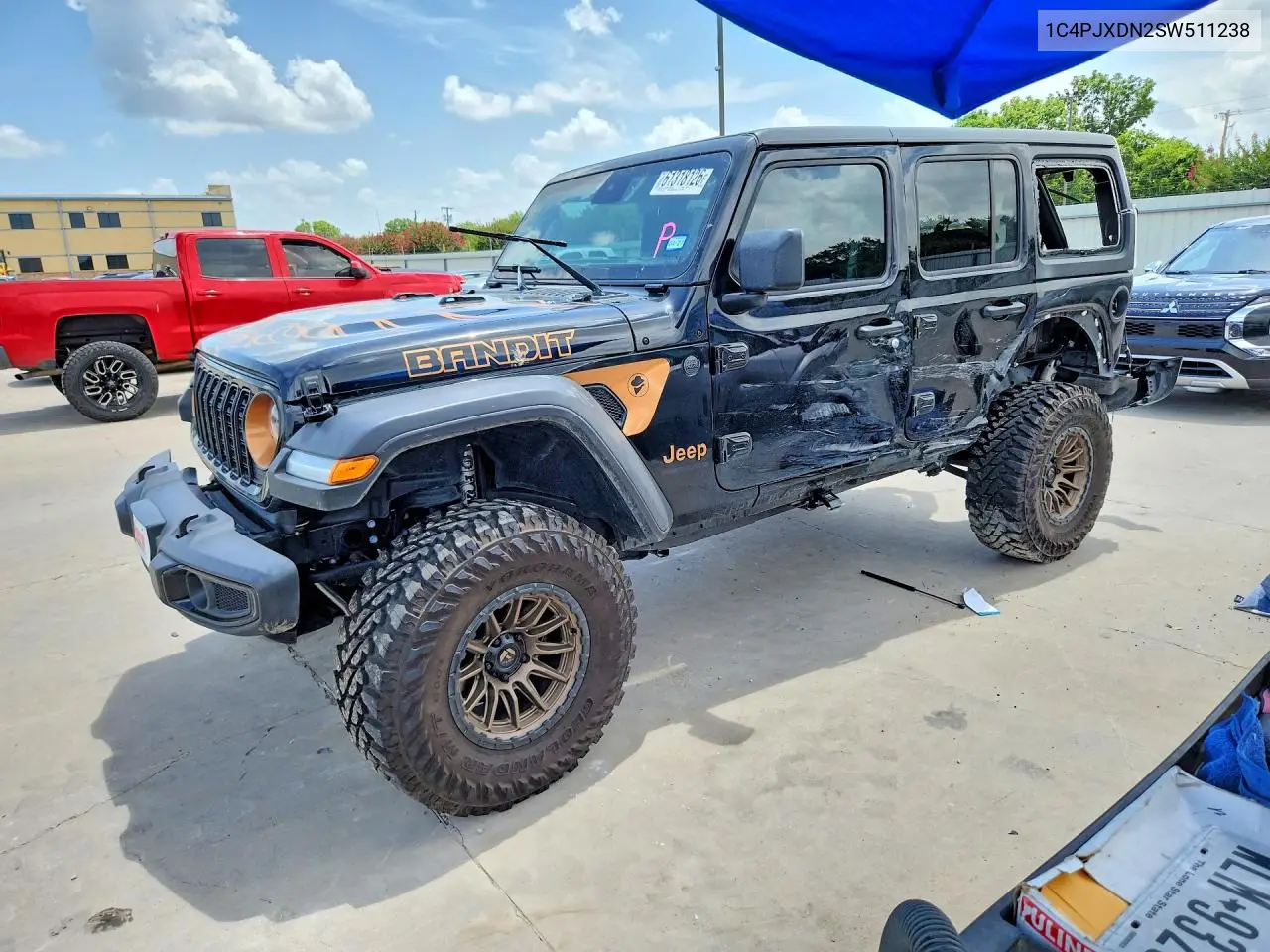 JEEP WRANGLER 2025, VIN 1C4PJXDN2SW511283