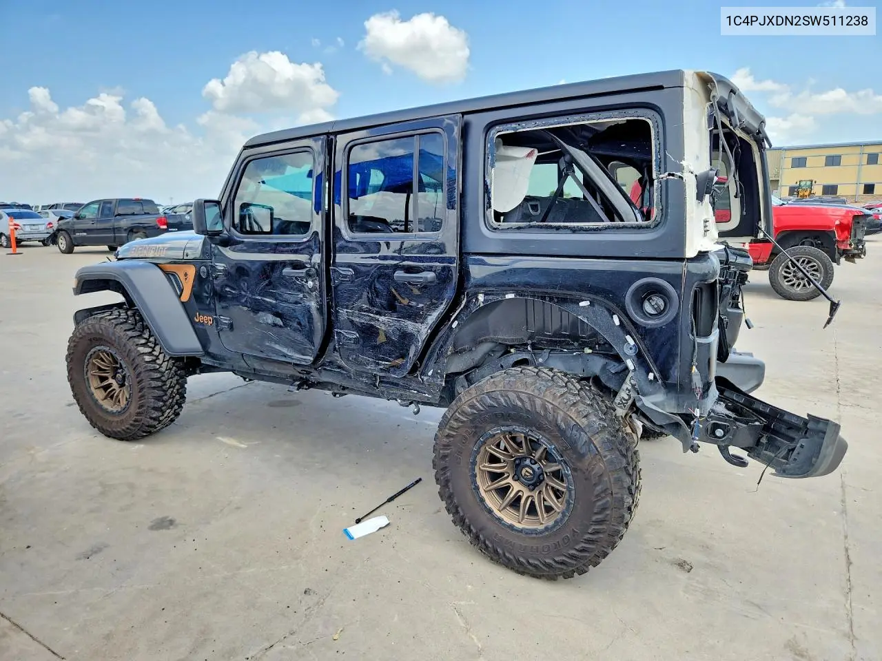 2025 JEEP WRANGLER VIN 1C4PJXDN2SW511283 — фото 2