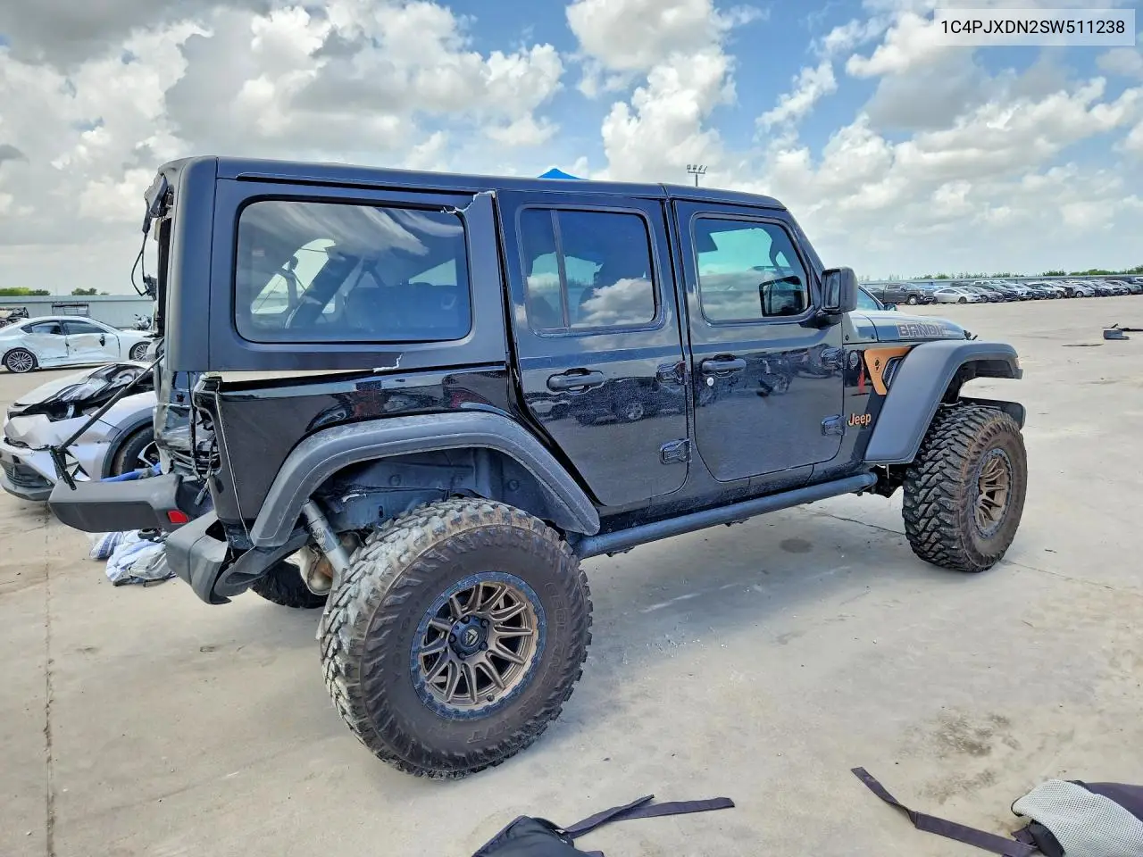 2025 JEEP WRANGLER VIN 1C4PJXDN2SW511283 — фото 3