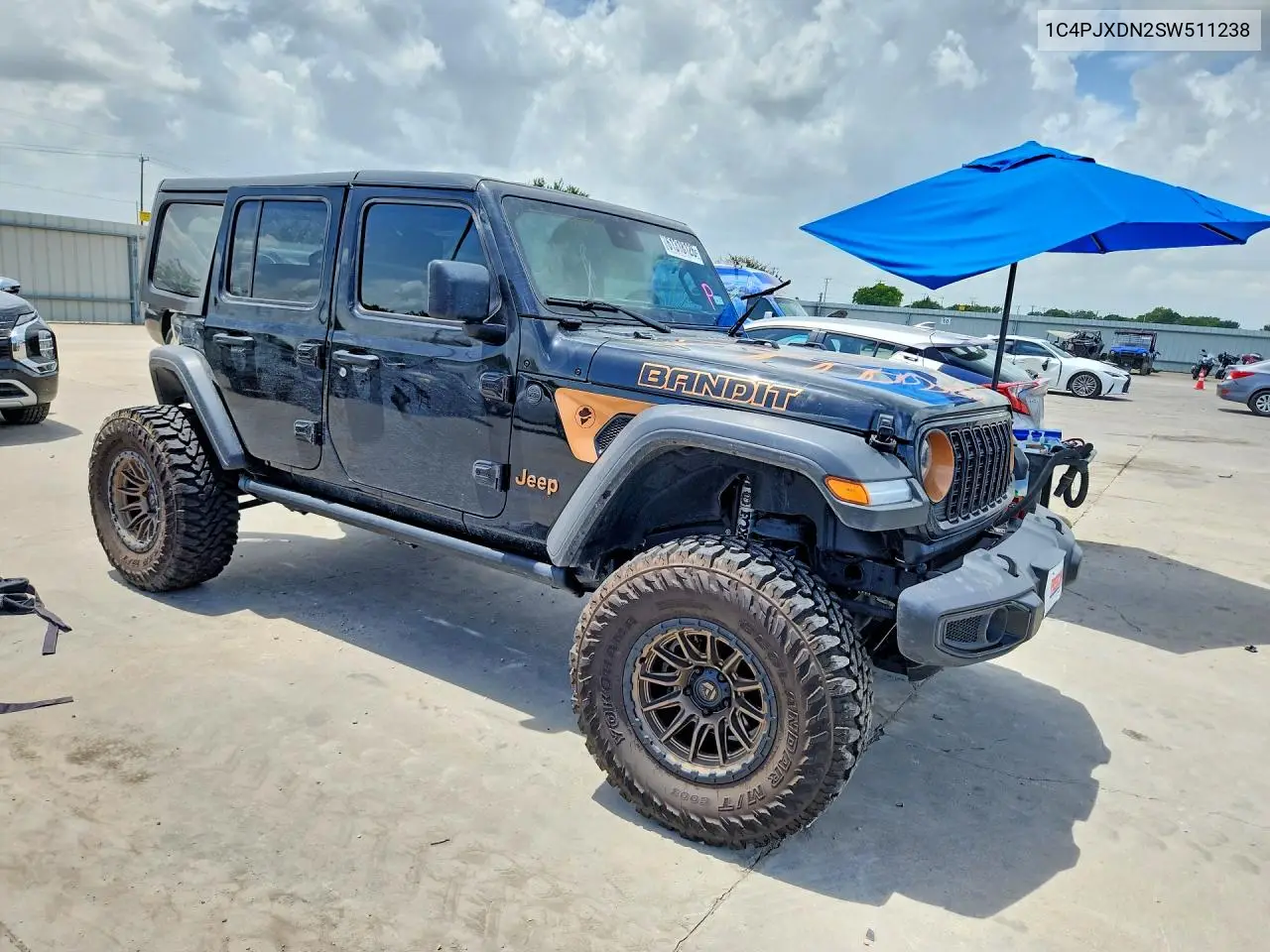 2025 JEEP WRANGLER VIN 1C4PJXDN2SW511283 — фото 4