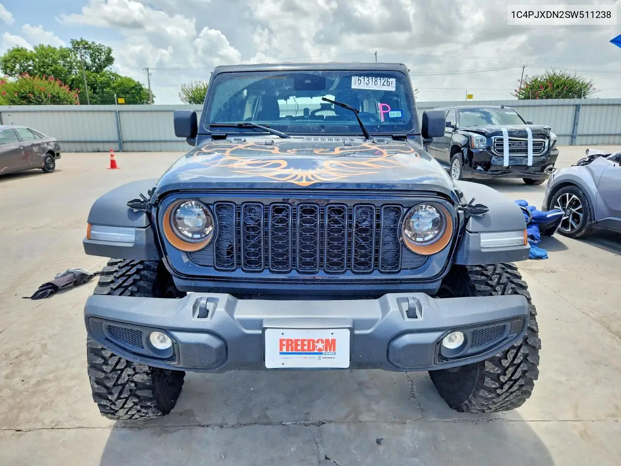 2025 JEEP WRANGLER VIN 1C4PJXDN2SW511283 — фото 5