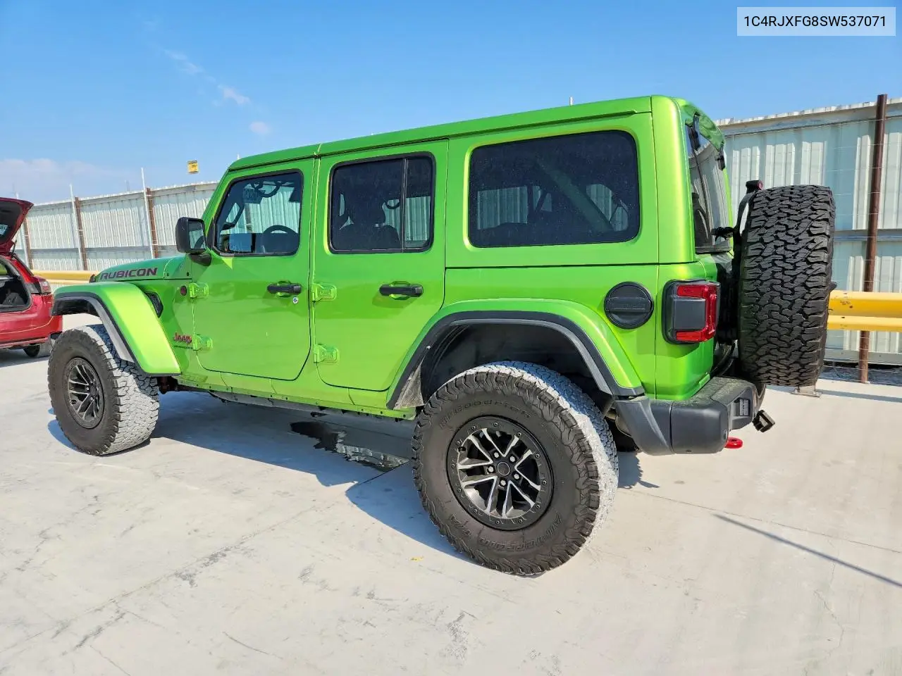 2025 JEEP WRANGLER VIN 1C4RJXFG8SW537071 — фото 2
