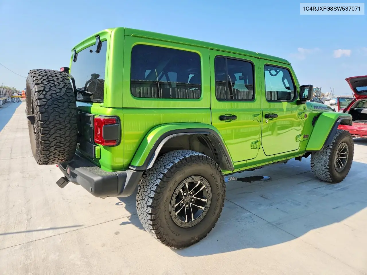 2025 JEEP WRANGLER VIN 1C4RJXFG8SW537071 — фото 3