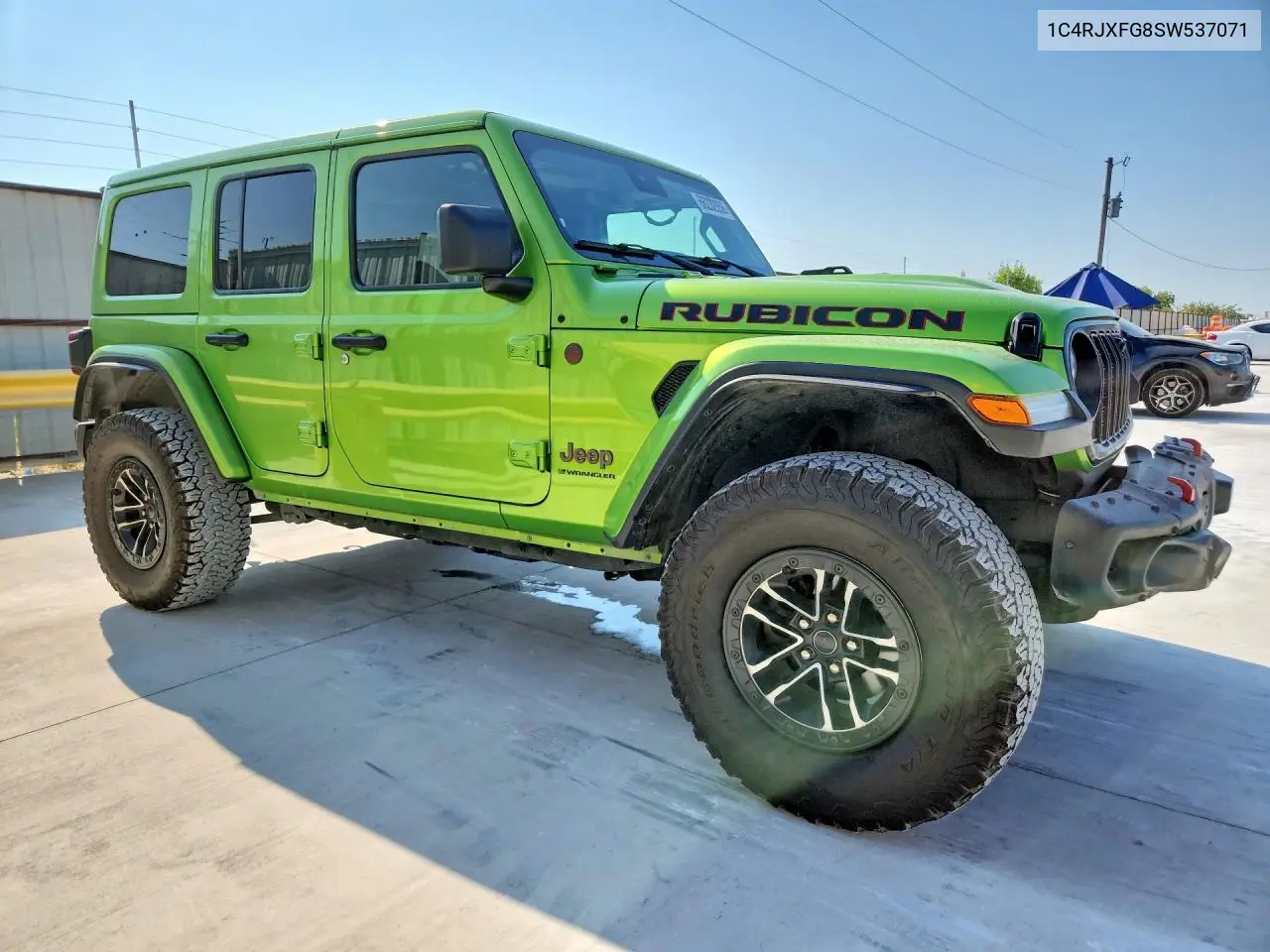2025 JEEP WRANGLER VIN 1C4RJXFG8SW537071 — фото 4