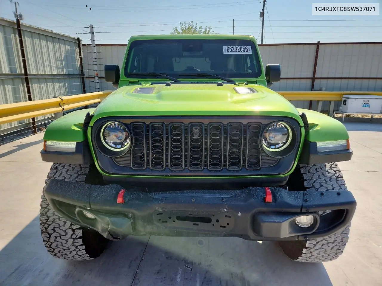 2025 JEEP WRANGLER VIN 1C4RJXFG8SW537071 — фото 5