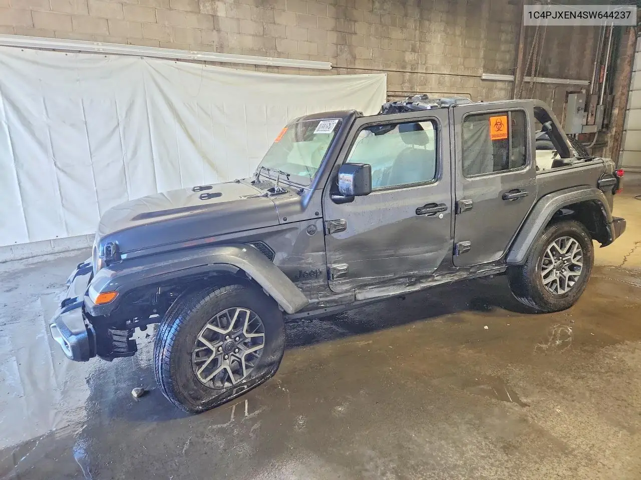 JEEP WRANGLER 2025, VIN 1C4PJXEN4SW644237