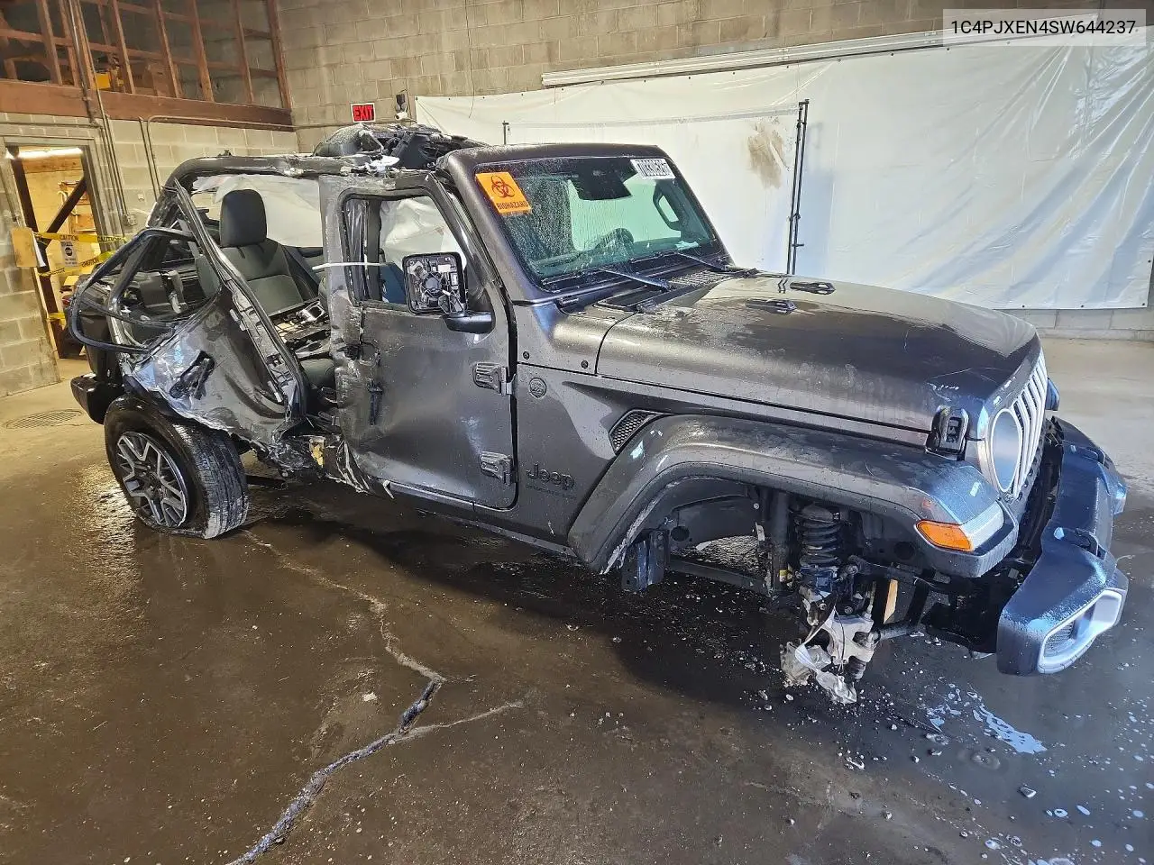2025 JEEP WRANGLER VIN 1C4PJXEN4SW644237 — фото 4