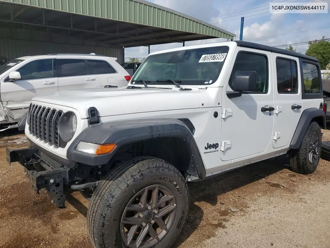 JEEP WRANGLER 2025, VIN 1C4PJXDN3SW644117