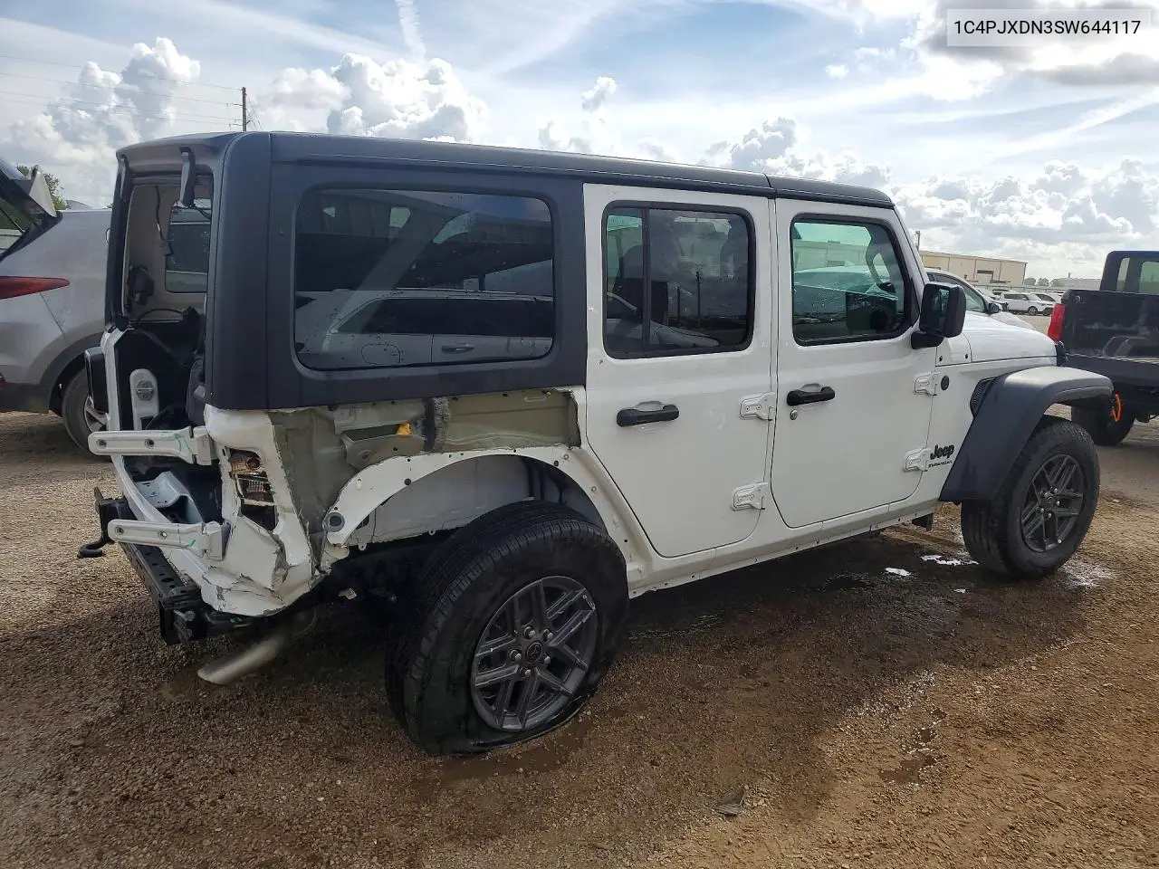 2025 JEEP WRANGLER VIN 1C4PJXDN3SW644117 — фото 3