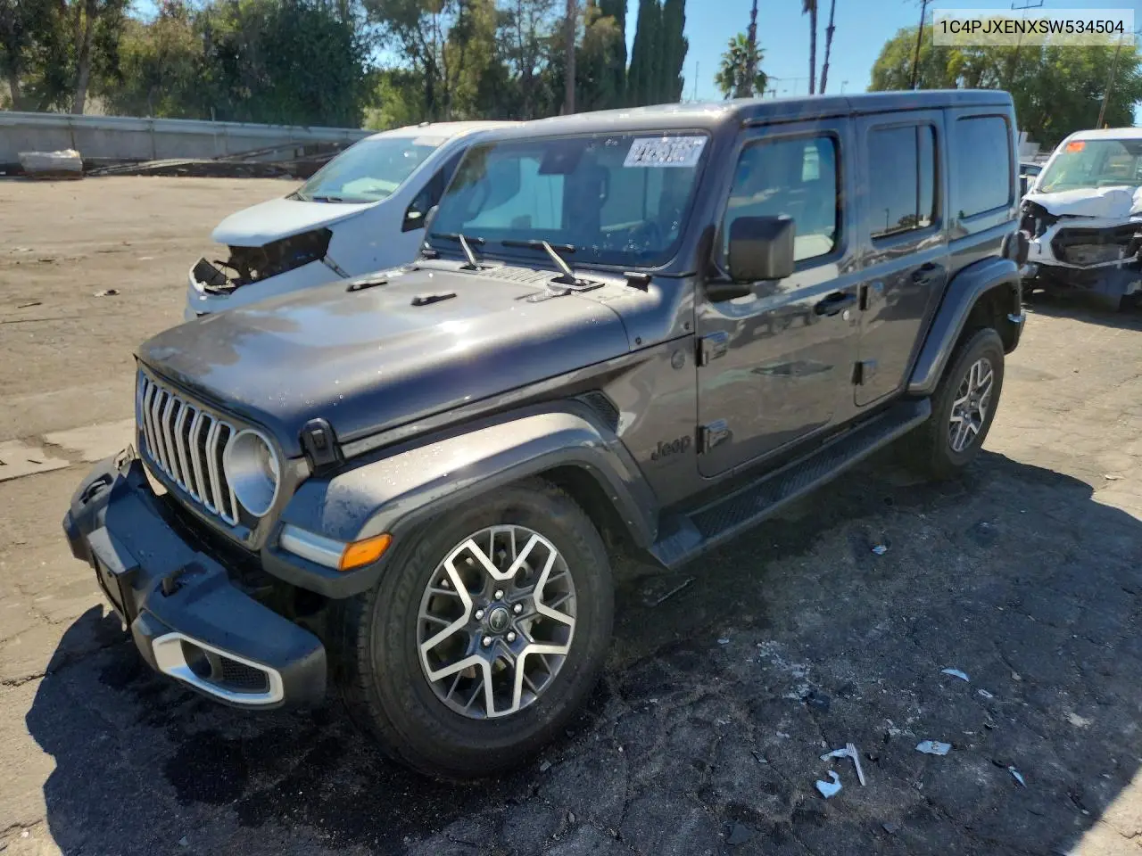 JEEP WRANGLER 2025, VIN 1C4PJXENXSW534504